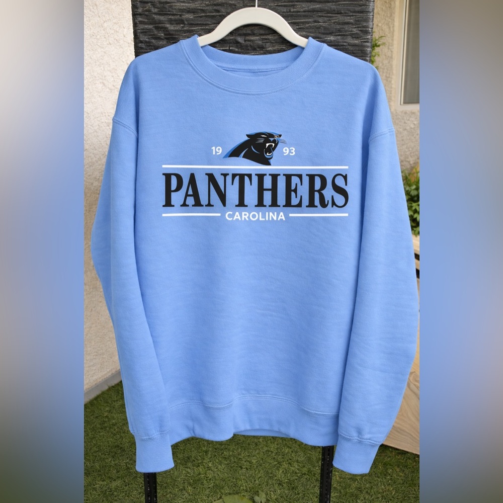 Carolina Panthers Blue Sweater, NFL